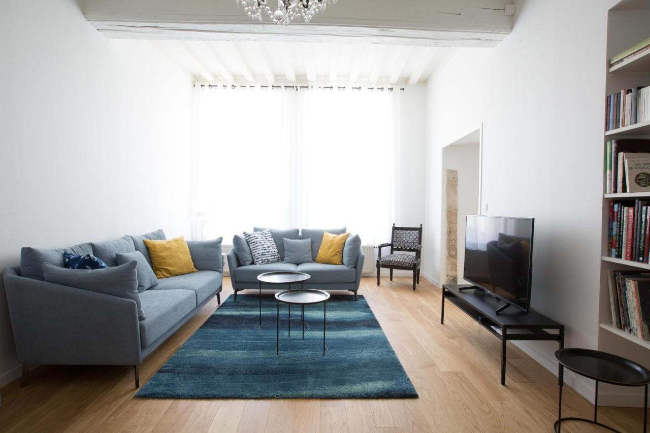 L'Aubertine - Appartement Hypercentre Avec Terrasse 본느 외부 사진